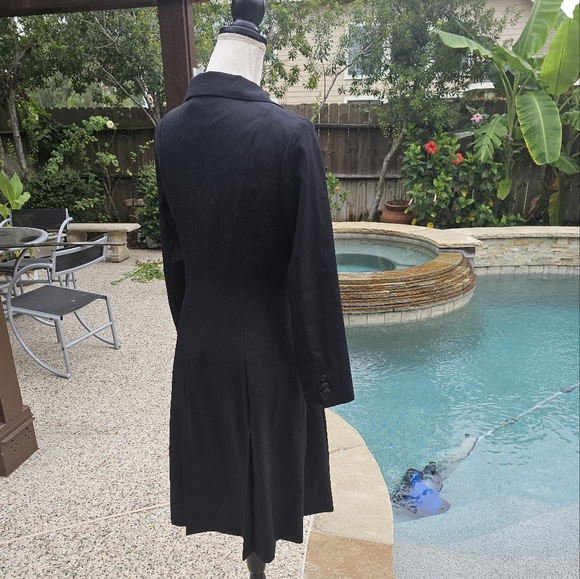 Pendleton black  Double Breasted 100%  virgin wool dress 4 - Picture 9 of 14